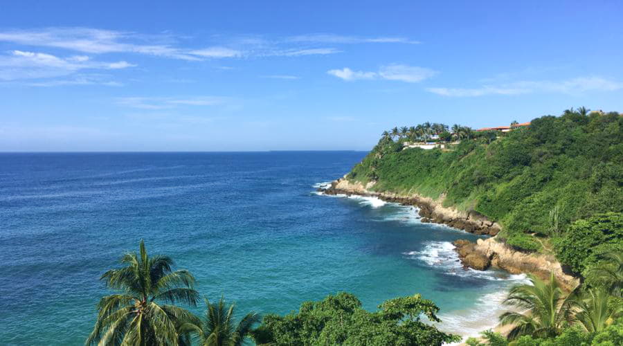 Principais opções de aluguel de carros em Porto Escondido